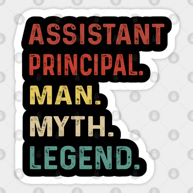 Assistant Principal Sticker by Peter smith